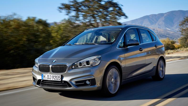 Illustration for article titled 2015 BMW 2-Series Active Tourer: This Is The First Front-Drive BMW